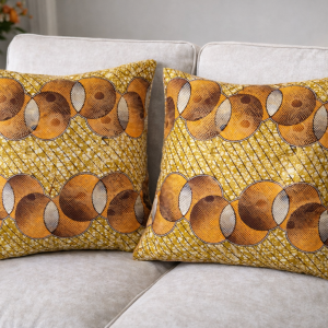Golden Moasic Luxe Pillow Set